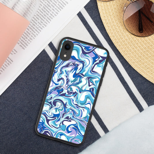 BLUE MARBLE- Biodegradable phone case