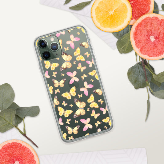 YELLOW BUTTERFLIES- iPhone Case