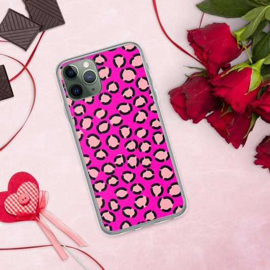 PINK LEOPARD- iPhone Case