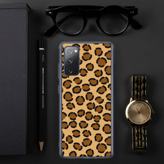 TAN LEOPARD- Samsung Case