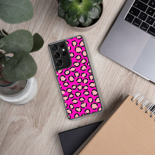 PINK LEOPARD- Samsung Case