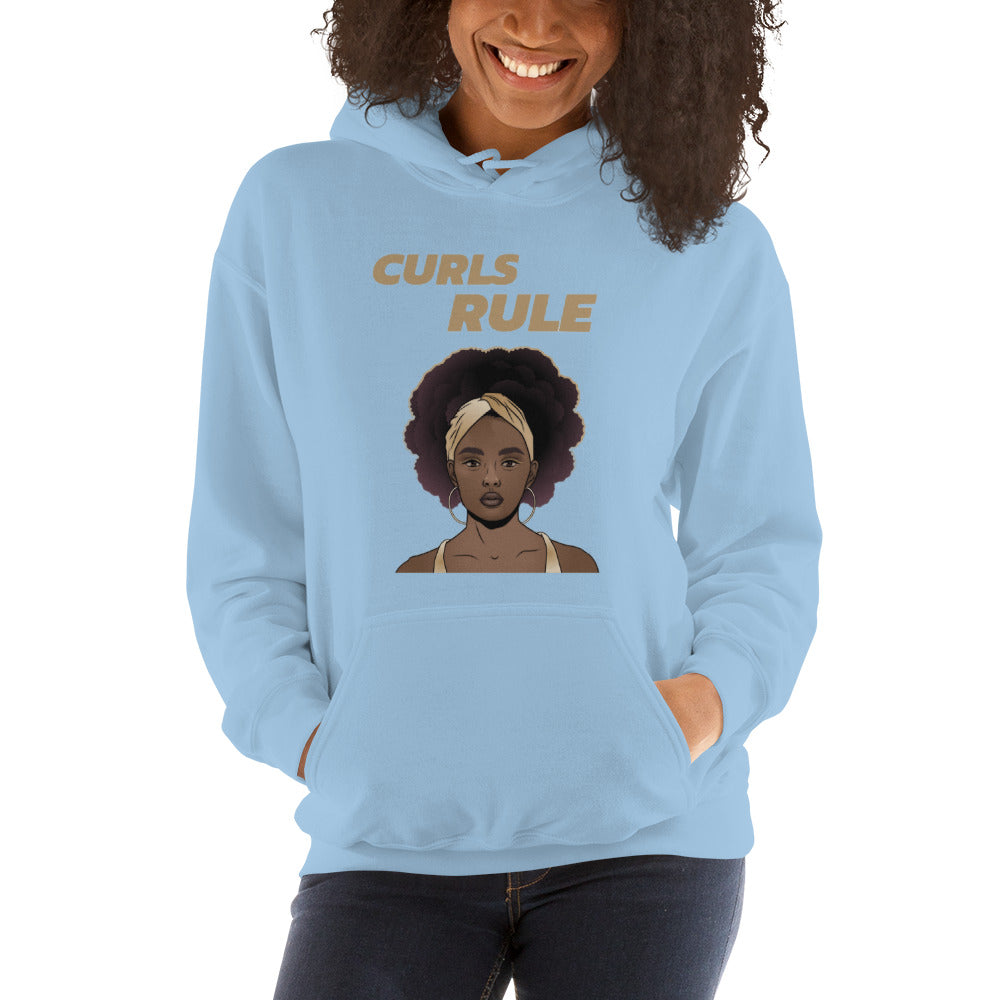 CURLS RULE- Unisex Hoodie