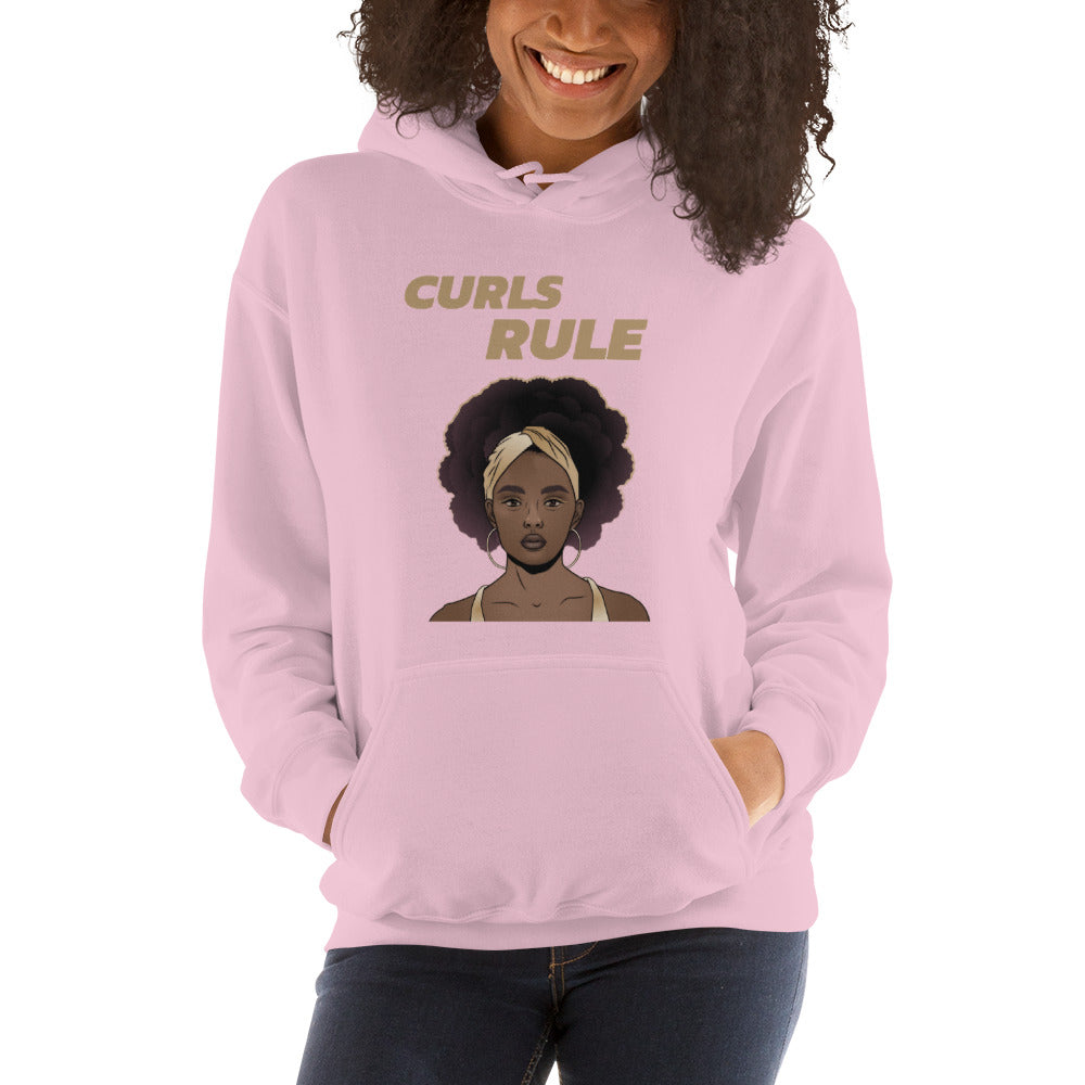 CURLS RULE- Unisex Hoodie