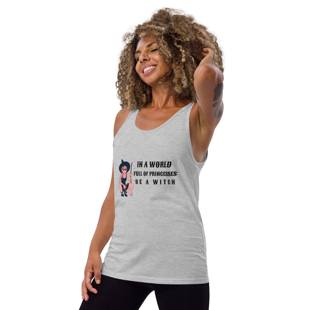 BE A WITCH- Unisex Tank Top