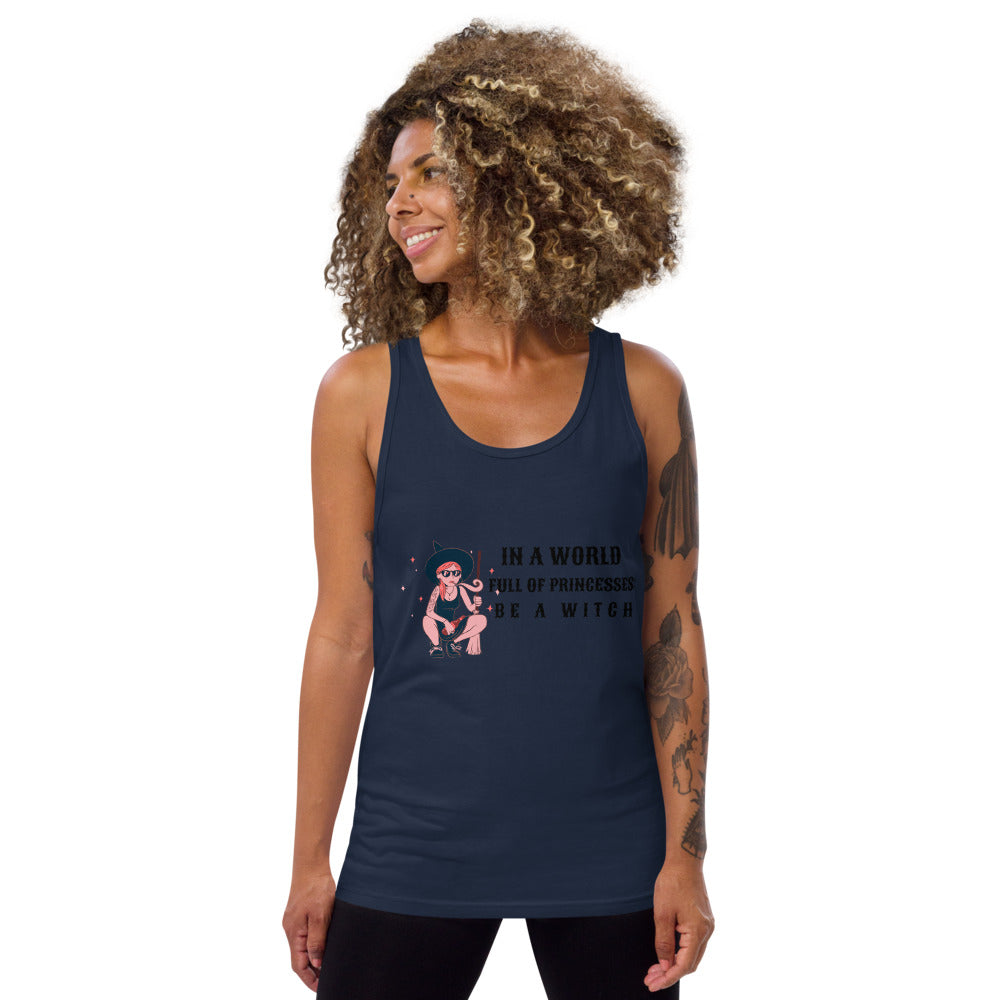 BE A WITCH- Unisex Tank Top