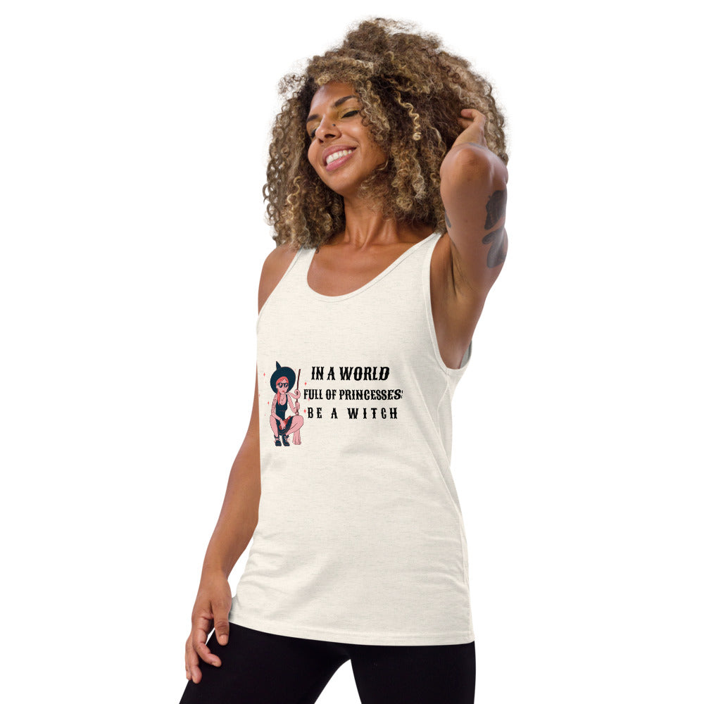 BE A WITCH- Unisex Tank Top