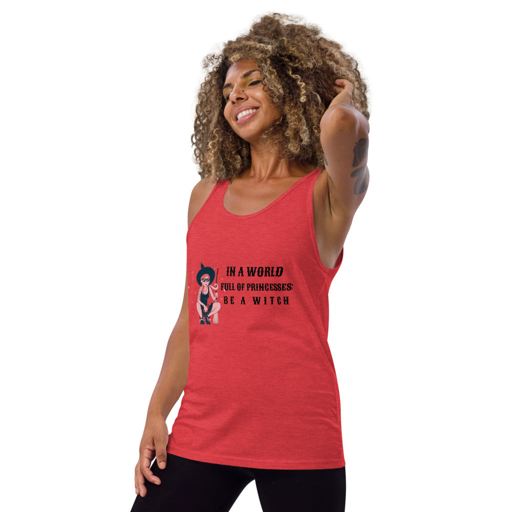 BE A WITCH- Unisex Tank Top