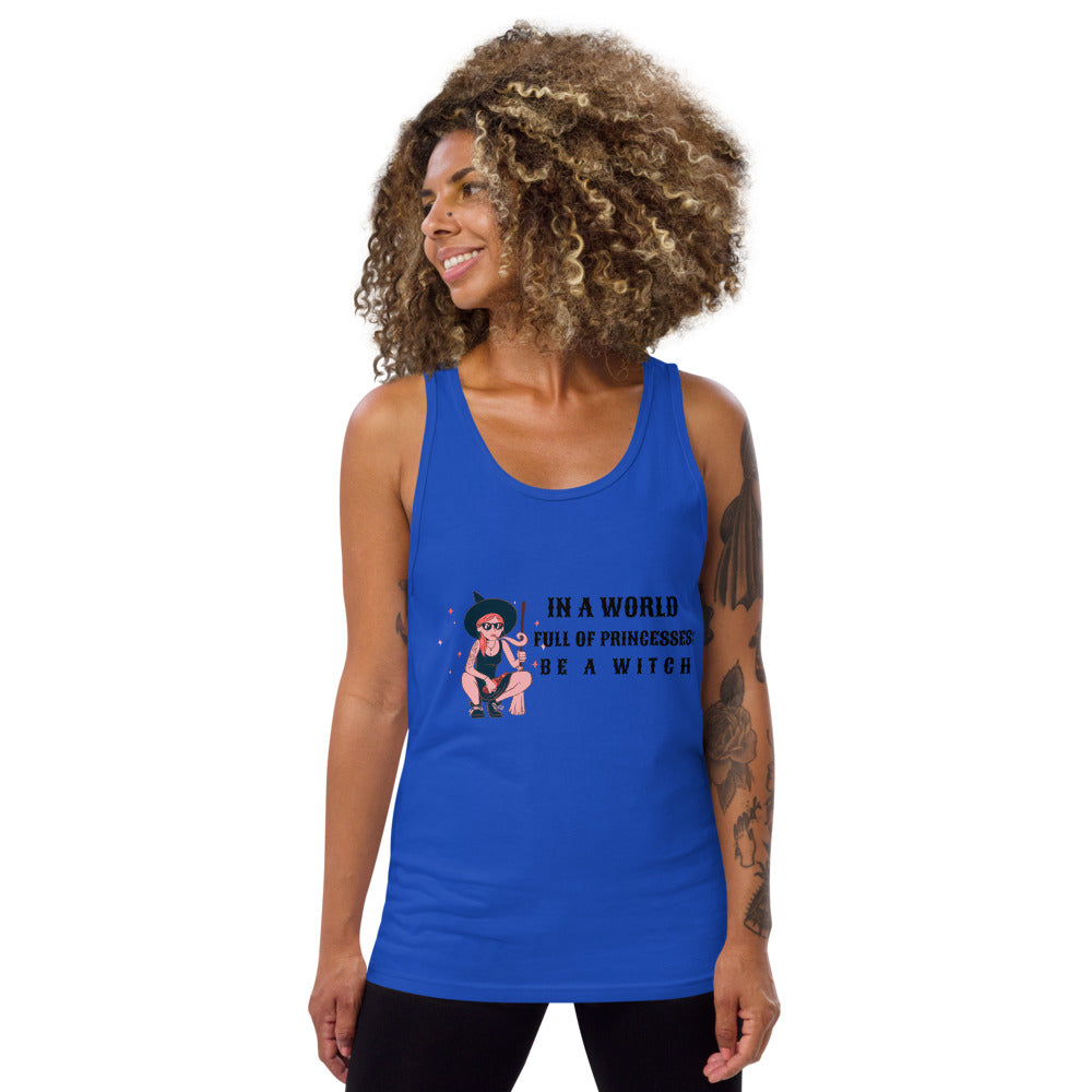 BE A WITCH- Unisex Tank Top