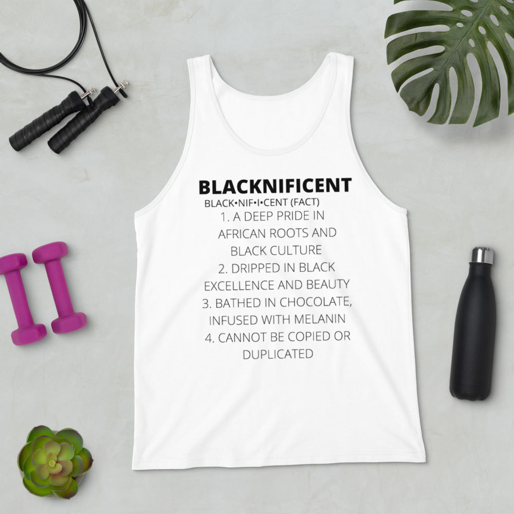 BLACKNIFICENT- Unisex Tank Top