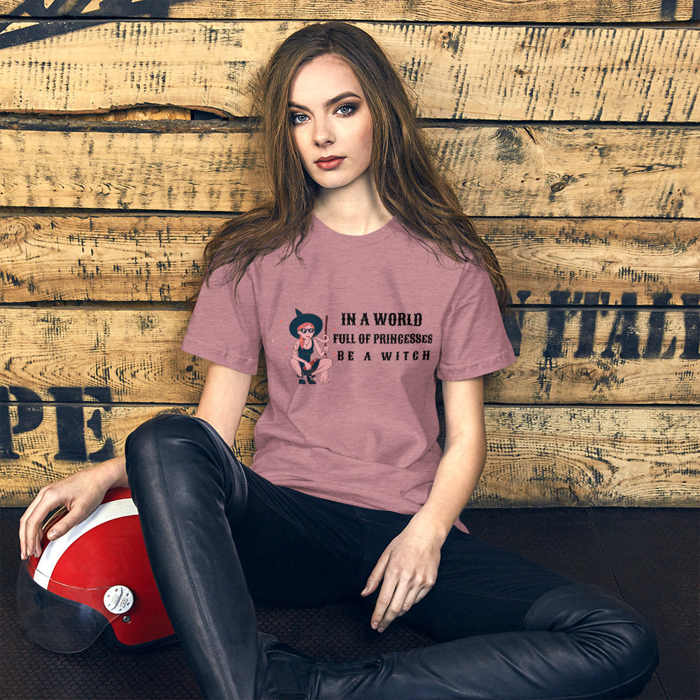 BE A WITCH- Short-Sleeve Unisex T-Shirt